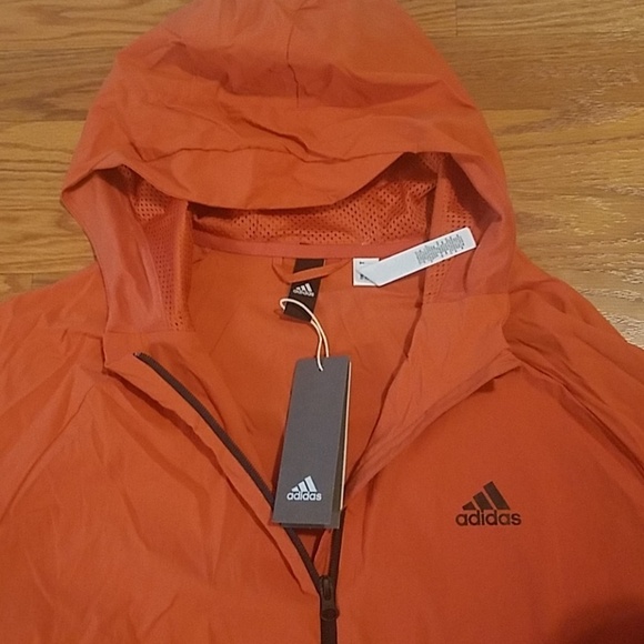 Mens Adidas sport ID hooded zip up jacket - Picture 3 of 5